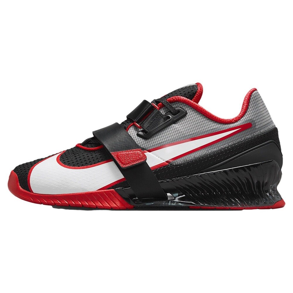 Size 9.5 Nike Romaleos 4 Black University Red White Mens CD3463-003